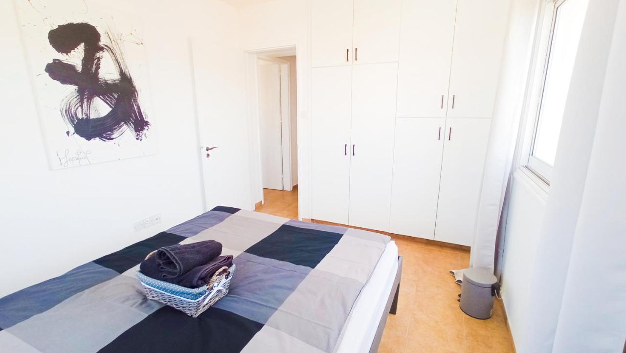 Luxury Private Rooms -Sea View, Netflix, Gym- 5 Min From Beach! - Private Room In Shared Apartment لارنكا المظهر الخارجي الصورة